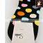 wholesale custom Happy Socks Men's Black with Colorful Large Dots Cotton Ankle Socks gay