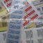 customized sticker label online printing manufacturer