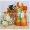 Clear laminated spout pouch for packaging juice