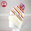 Female Winter Hat elastic knitted wool cap color stripe warm ski cap