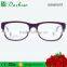 High quality handmade acetate italian eyewear optical spectacle frame with carving pattern