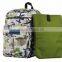600D polyester sport backpack with laptop bag