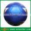 matt finish metalic pvc leather black promotional soccer ball