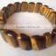 classic style Gemstone tiger eye bracelets Semi-precious stone Bracelet