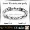 Certified 925 sterling silver Tibetan men's silver bracelet