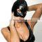 Sheep Leather half hood Fetish mask Roleplay mask Cosplay mask HANDMADE unisex