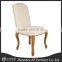 High back oak wood Uphostered chair