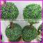 80cm 3 pieces boxwood artificial topiary ball tree
