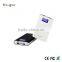 LCD digital powerbank 12000mah with dual usb 5V ,2.1 A quick charging