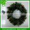 60cm Holiday Artificial Lighted Christmas Wreath Christmas decoration preserved boxwood wreath