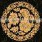 Hotel lobby ceramic waterjet medallion floor tile