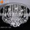 Best K9 Crystal Iron Base Material Chrome Finshed Chandelier Ceiling Lamp for Bedroom Decor Om88553