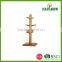 Wooden/ Bamboo Mug Tree Holder With Coasters /bamboo Cup Holder