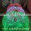 3D umbrella pole mounted Christmas decoration LED motif light