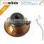 5 inch Round Crystal Iron Semi Sealed Beam Install H4 or HID H4 Xenon Bulb