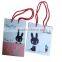 Handle Packing Bag for brand shop,Cheap Shopping Paper Bag,Ribbon Handle Paper Gift Bag