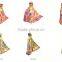 HIPPIE BOHO thai tie dye color block patchwork rayon knot women beach maxi long DRESS summer