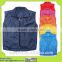 Custom design blue wholesale vest manufacturer