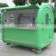 2015 New stainless steel mobile catering trailer/food van