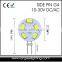New COB 120 Degree 10-30VDC LED Light Bulb G4