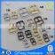 Q-1032 wholesale square pin buckle antique style metal buckle supplier