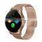 Luxurious watch 1.22" IPS Round Screen MTK2502 Heart Rate Monitor Waterproof Smart Watch K88H For Android and IOS