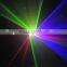 four tunnel stage beam laser light