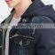 Men's Denim Fleece Hooded denim jeans Jacket fleece lined denim jacket (LOTJ275)