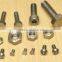 gr1 standard titanium lug nuts for bicycle titanium screws