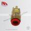 animal water nipple for pig in gold 64*22 mm