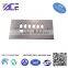 metal clip metal stamping part silver corlor