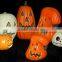 OEM Funny gift, plasticl Pumpkin decorations kids Halloween toys