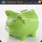 New Design wholesale Lovely Pig Shape Ceramic Coin Bank