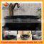 natural smooth polished black marble bathroom wash basin