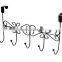 Store More Plastic Sprayed Black 5 Rack Hanger Door Hook