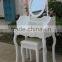 K/D wooden dressing table sets / bedroom dressing table with mirror / make-up table with mirror and stool