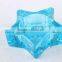 Flower /star design glass candle holder
