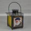 Metal candle lantern for religious