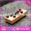 2016 new design children wooden lock toy W02A167