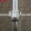 Q345 steel cuplock scaffolding standard with forged top cup
