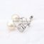 925 silver Pearl Pendant and earring