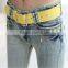 2016 new style fashion women stained jogger jeans