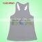 wholesale heat transfer/silk screen print polyester/cotton custom design tank top Gym Singlets YDBX-070