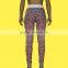 wholesale polyester/spandex heat transfer custom design women fashion leggins, women pants, yoga leggins