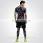 colorful 100% poyester LYCRA all over sublimation printing t-shirt