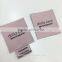 2017 High density woven label for clothing, satin damask woven label