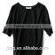 100% Cotton White / Black / Grey Womens Rolled Sleeve Blank T-shirt China Wholesale