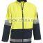 Hi Vis 3cm Lemon Windsheild Fleece Safety Jacket with zip front