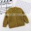 Hot sale childrens boutique cardigan wool sweater design for boys