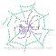 spider web design rhinestone/special design rhinestone